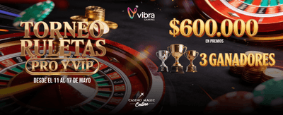Gana en Torneo Ruleta